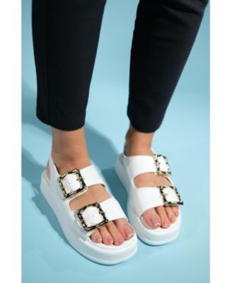 Slope Double Strap Sandal (Women)