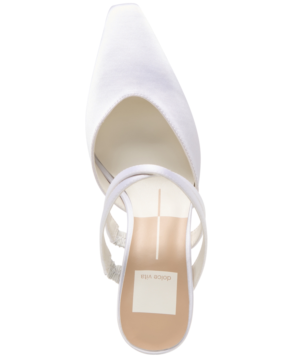 Dolce Vita Women's Linore Two-piece Kitten-heel Pumps In White