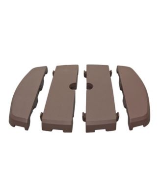 4 Section 28 lbs Resin  Patio Umbrella Base