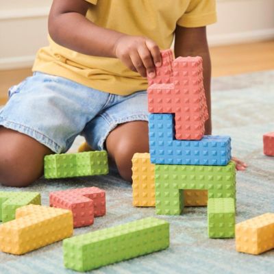 Kaplan Early Learning Textured Puzzle Blocks - 36 Pieces