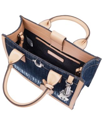 Bombe Logo Denim Tote