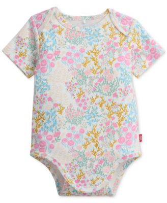 Baby Cotton Bodysuits, 3 Pack