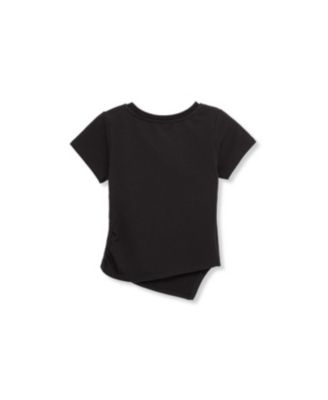 Big Girls Studded Asymmetrical T-Shirt