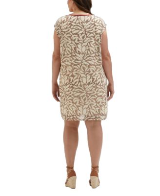 Plus Size Beach Relaxed Sleeveless Dress