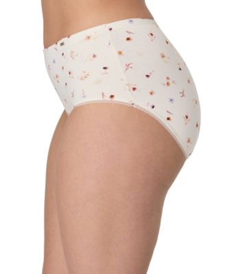 Women's Lux Cotton Essentials Hipster Underwear DFLEHP      