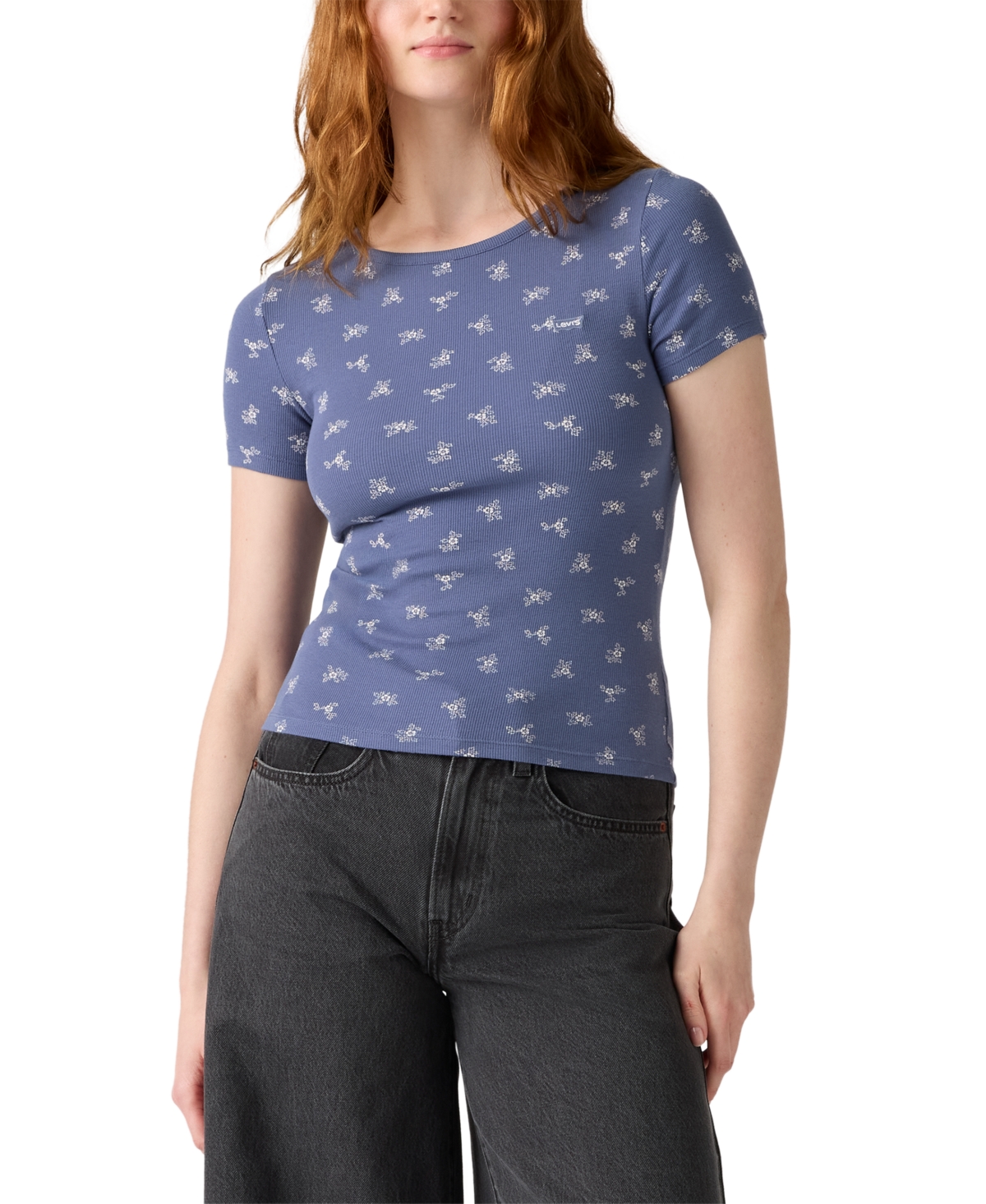 Levi's Women's Hayes Slim-fit Short-sleeve Crewneck Tee