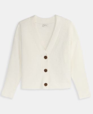 Women's Three-Button Shaker Cardigan