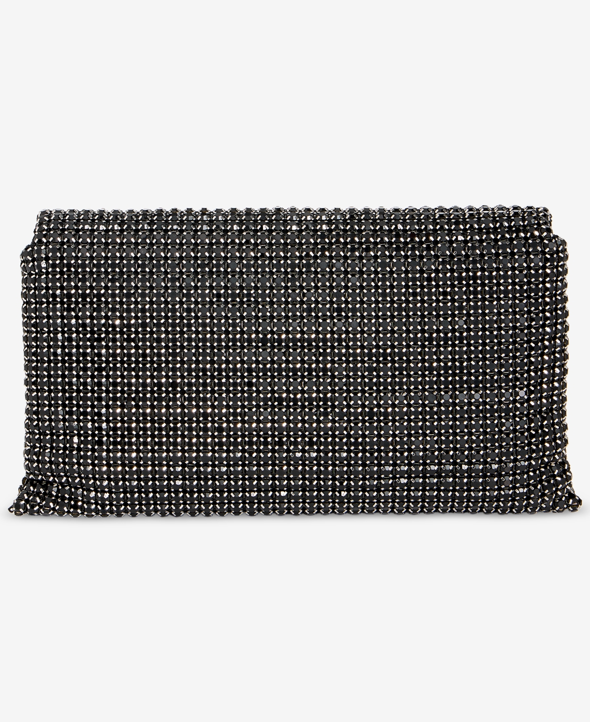 Inc International Concepts Prudence Small Diamond Mesh Crossbody, Exclusively At Macy's In Black