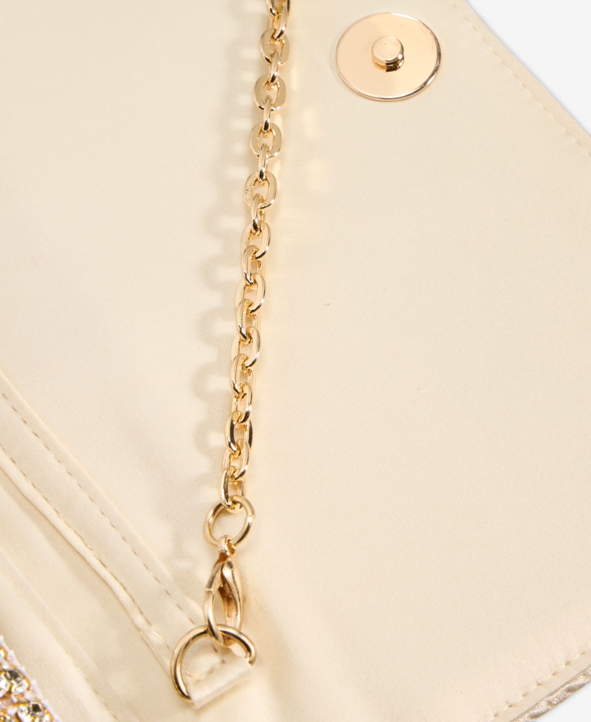 Inc International Concepts Prudence Small Diamond Mesh Crossbody, Exclusively At Macy's In Gold