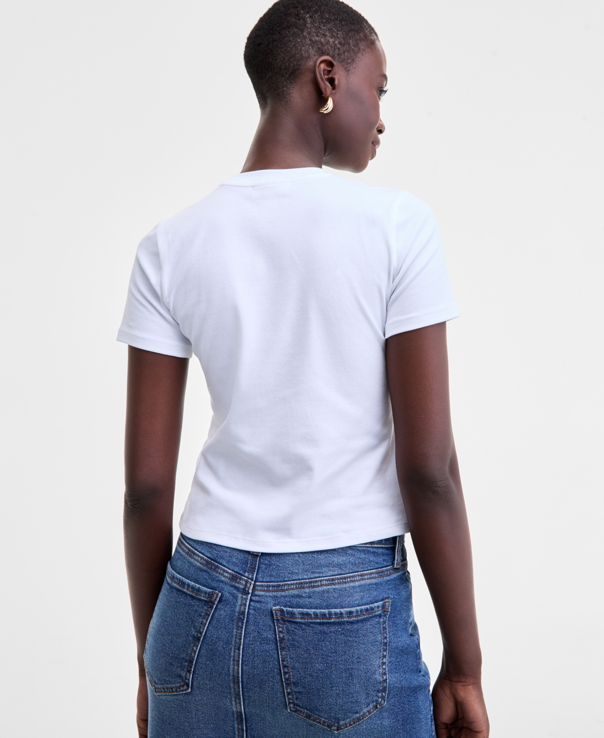 On 34th Women's Meet And Greet Short-sleeve T-shirt, Macy's Exclusive In White