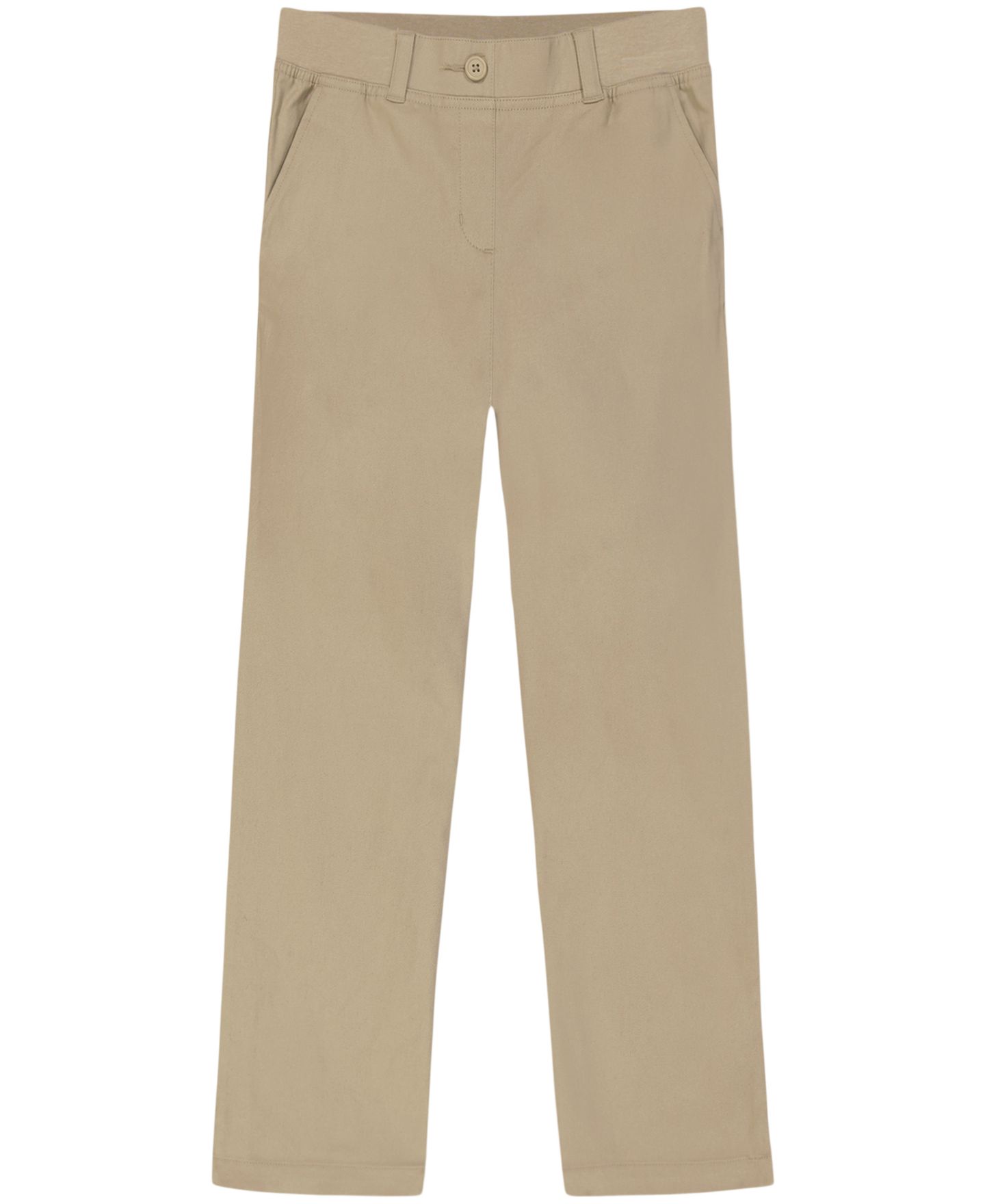 Брюки Nautica Wide Leg Pull-on Pants для девочек, цвет: Хаки — фото 1