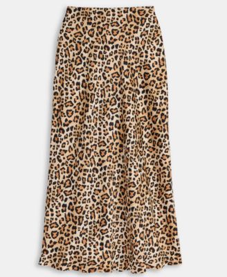 Women's Printed Midi Slip Skirt, Macy's Exclusive
