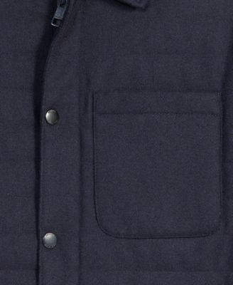 Men's Quilted Shirt Jacket