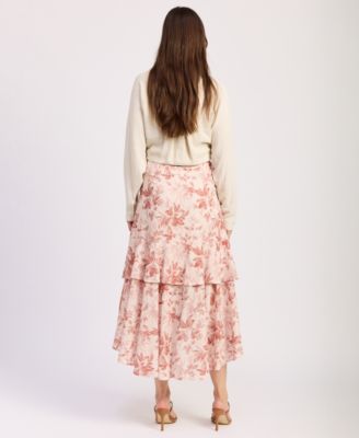 Women's Sedona Ruffle-Hem Midi Skirt