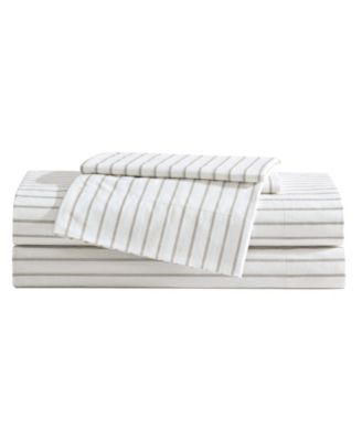 Printed 200-Thread Count Cotton Percale 4-Pc. Sheet Set, Full&nbsp;