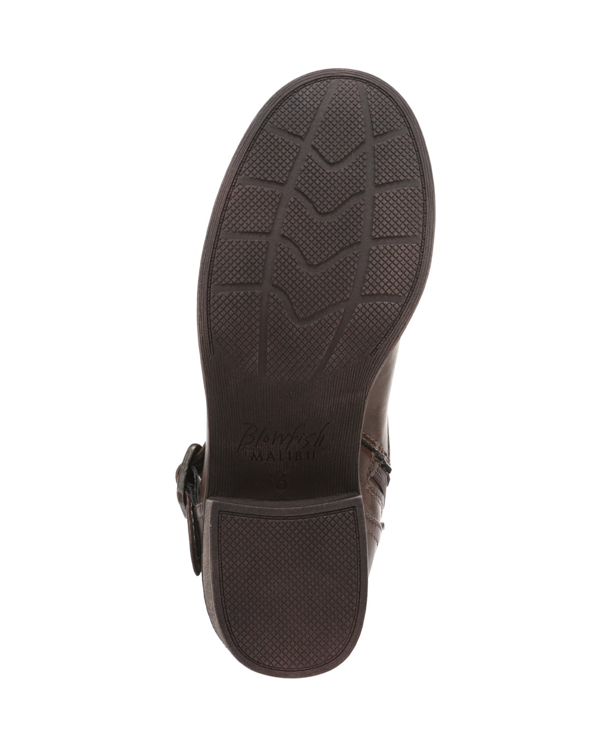 Blowfish Malibu Maeve Moto Block Heel Boot In Brown