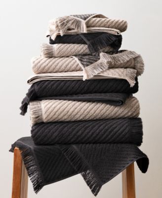 Herringbone Cotton 4-Pc. Towel Set