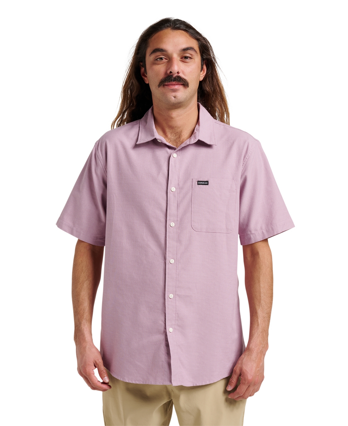 Men's Shoreline Classic Short Sleeve Shirt - Elderberry