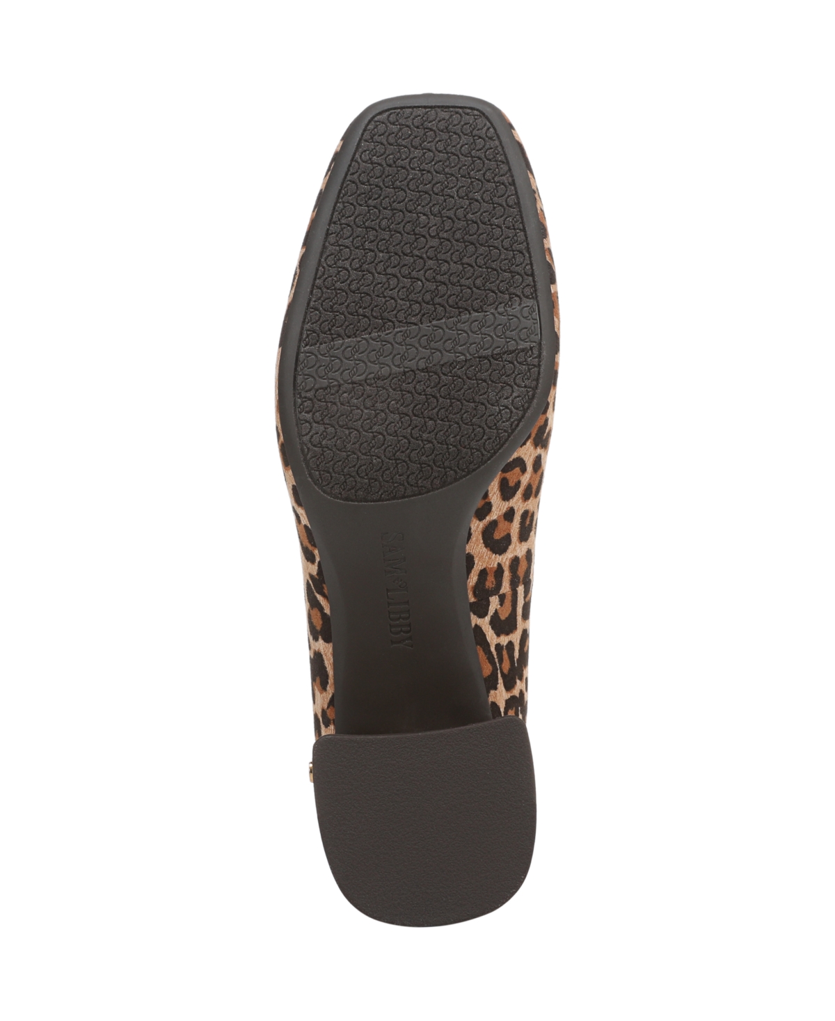 Sam & Libby Women's Gianella Block Heel Pumps In Animal Print