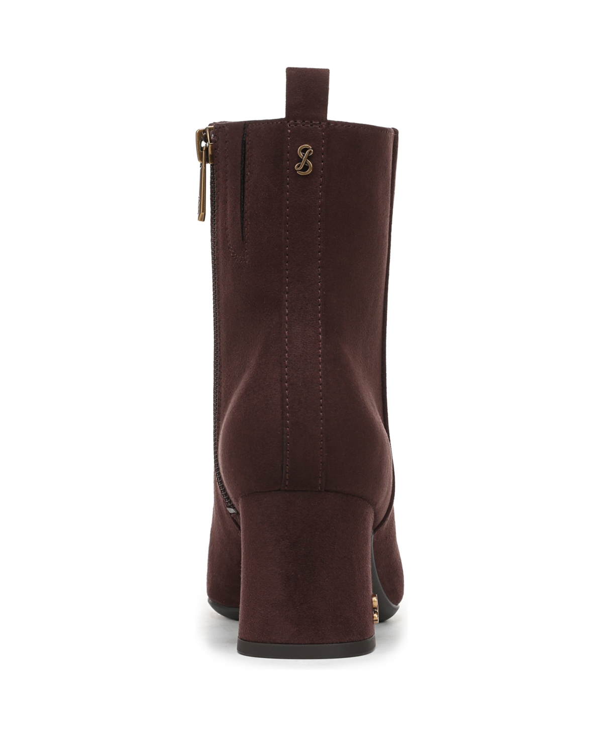 Sam & Libby Women's Yvonne Square Toe Booties In Brown