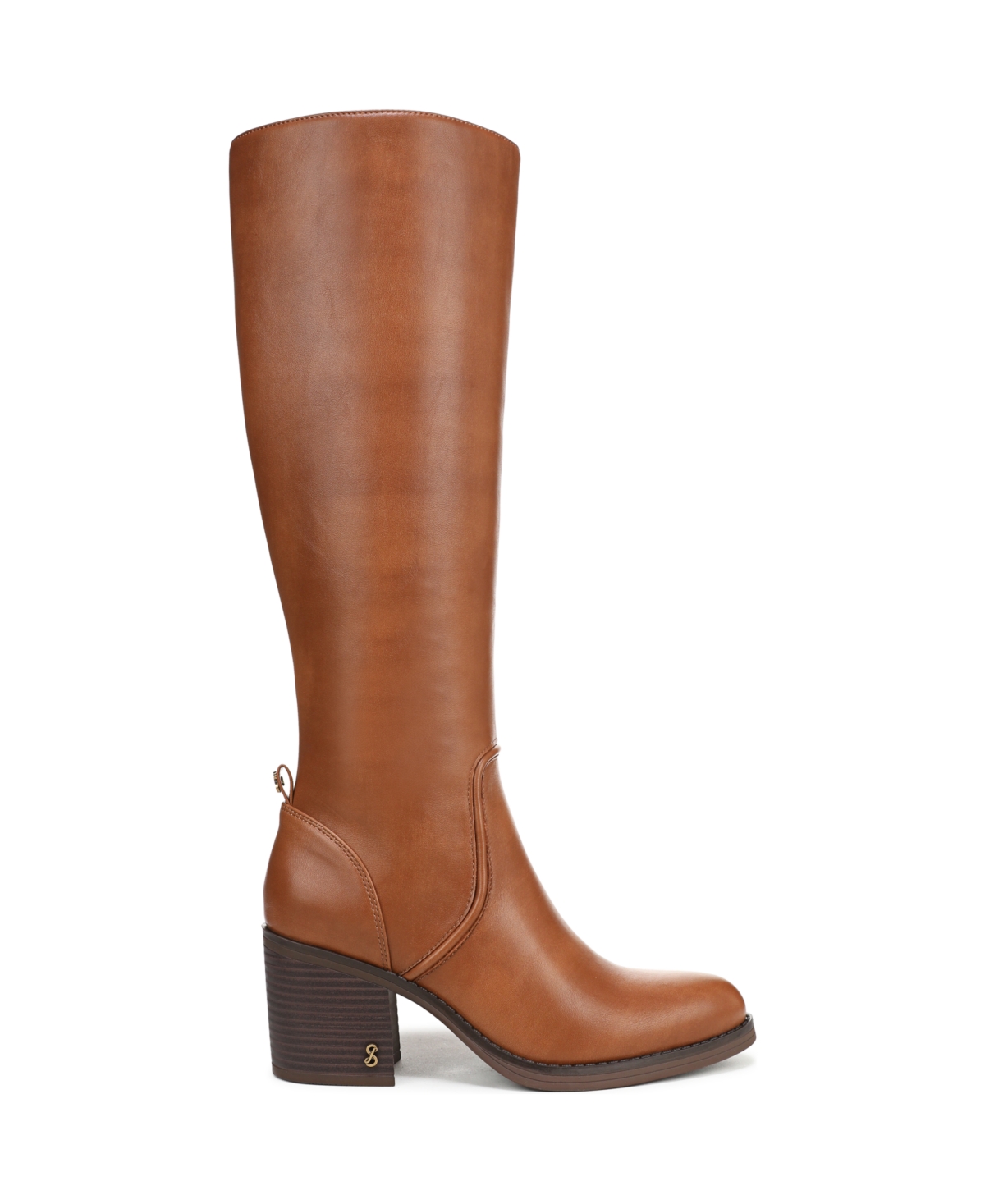 Sam & Libby Sam Libby Womens Iris Knee High Boots Regular Wide Calf In Brown