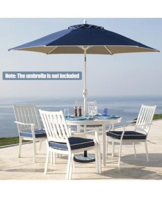 35lbs Umbrella Base with Built-in Cement