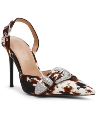 Steve Madden - Women's Delilah-H Western Buckled Pumps