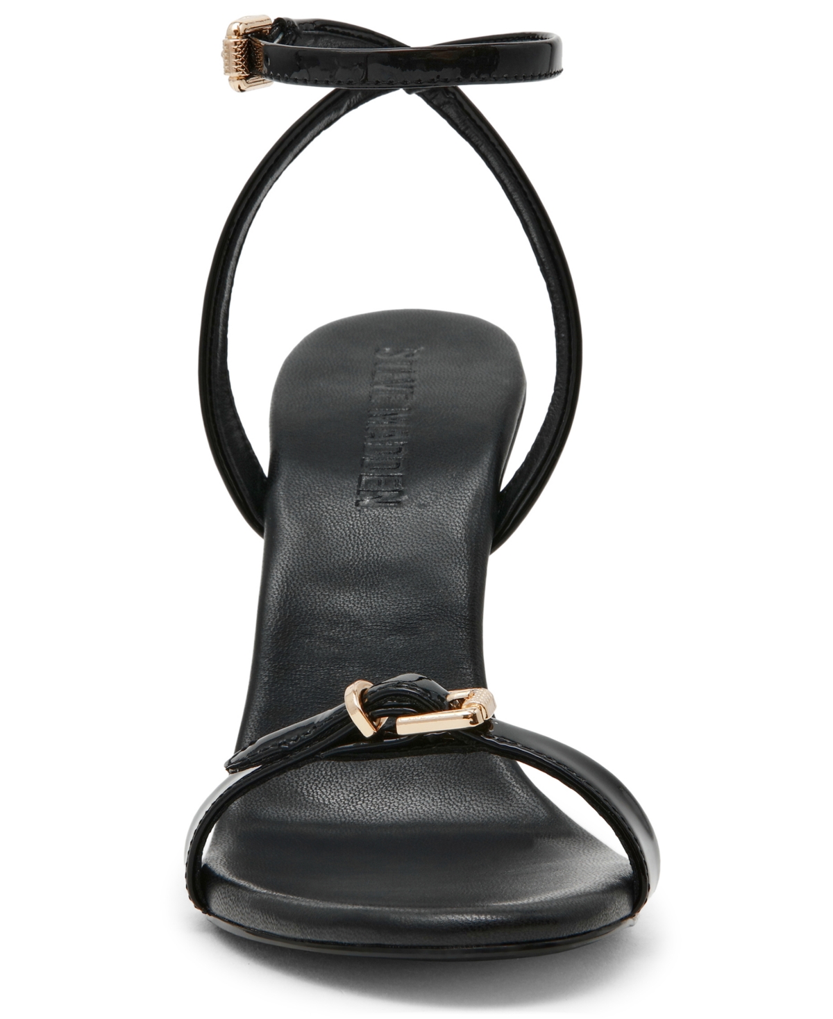 Steve Madden Foxx Ankle Strap Sandal In Black