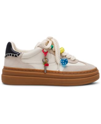 Women's Dodge-C Charm Embellished Platform Lace-Up Sneakers