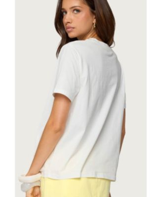 Womens Tropical Fruits Graphic T Shirt