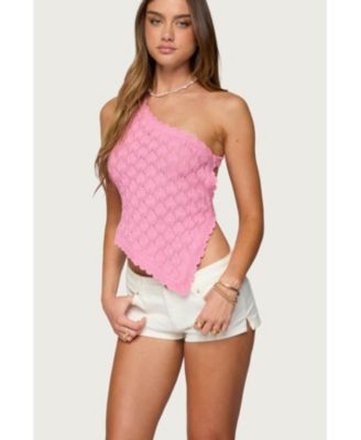 Women's Codi Backless Asymmetric Knit Top