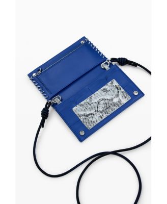 Women's 2-in-1 medium stitched wallet