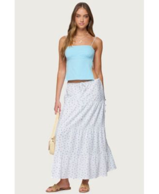 Women's Charley Floral Tiered Maxi Skirt