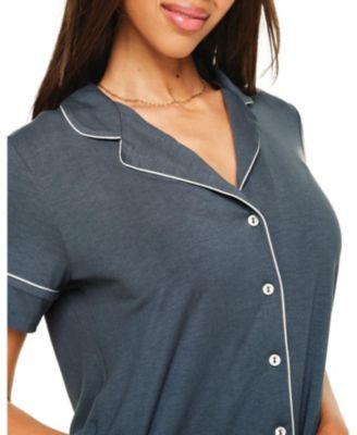 Women's Jane Pajama Shirt & Shorts Set