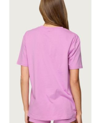 Womens Fleur Hibiscus Graphic T Shirt