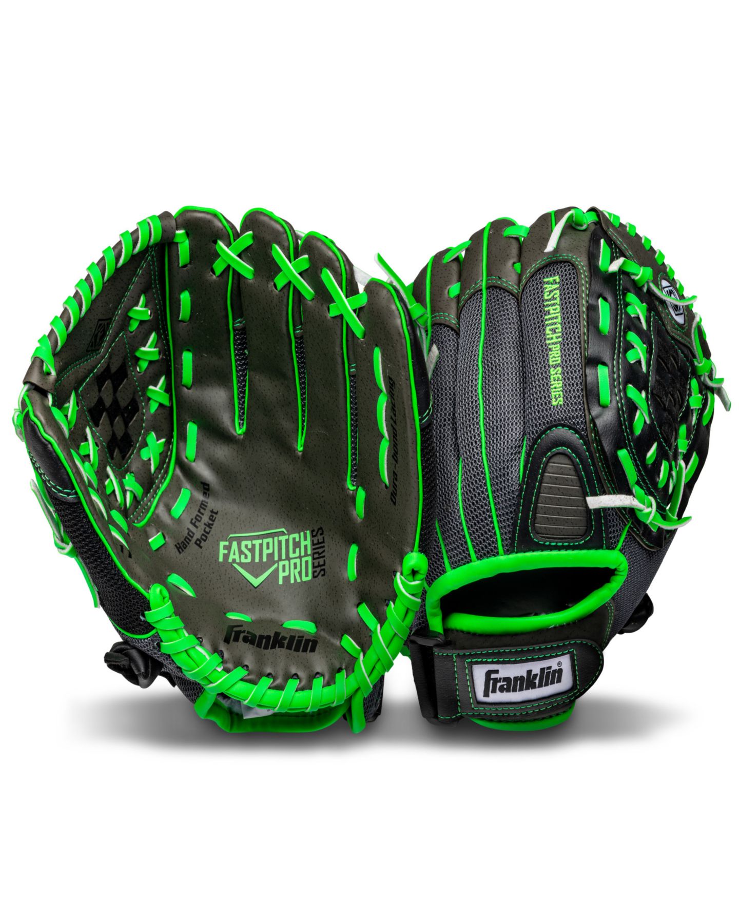 Детские игрушки Franklin Sports 11.0" Mesh PVC Windmill Series Right Handed Thrower Softball Glove — фото 2
