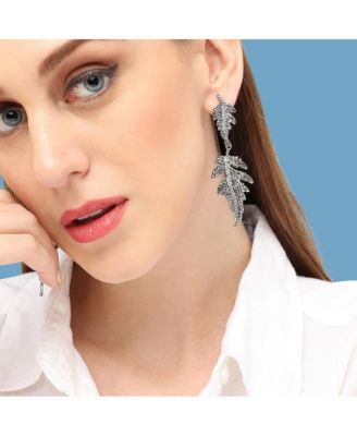 Women's Foliage Drop Earrings
