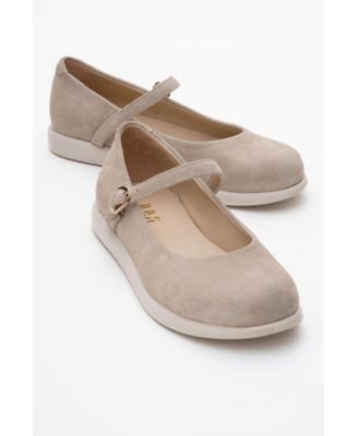 ANISA Leather Strap Flat (Women)