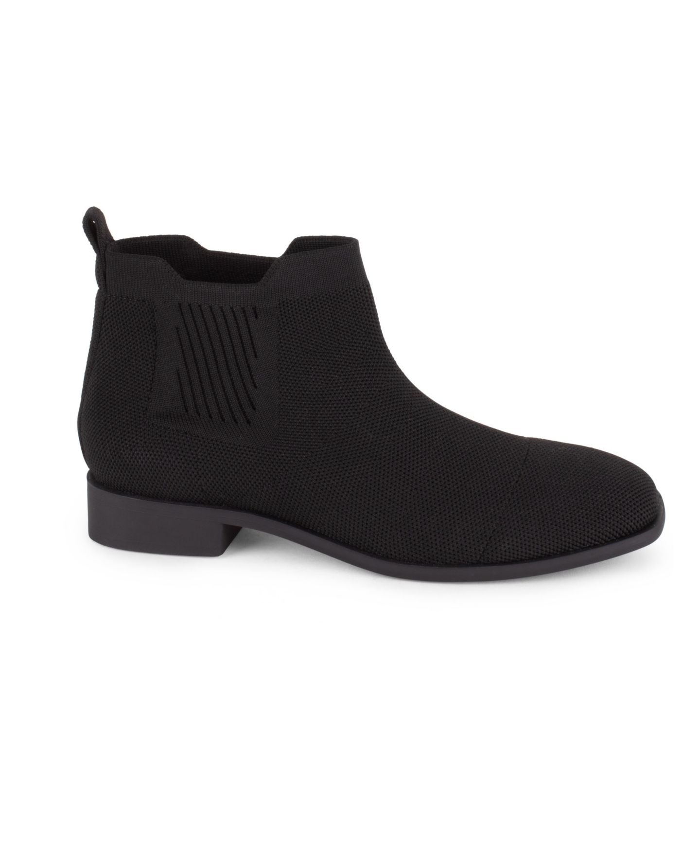 Женские ботинки Tahari Roundabout Knit Slip-On Booties, цвет: Чёрный — фото 2