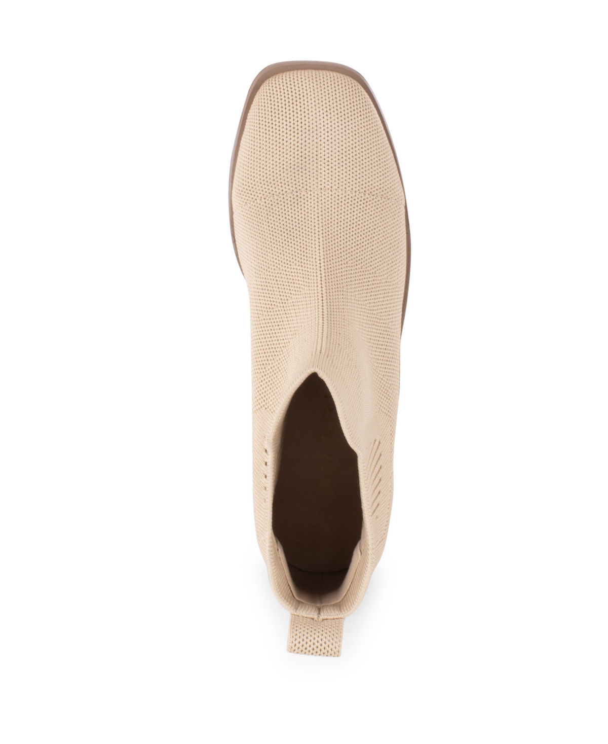 Tahari Women's Roundabout Knit Ankle Boots In Brown