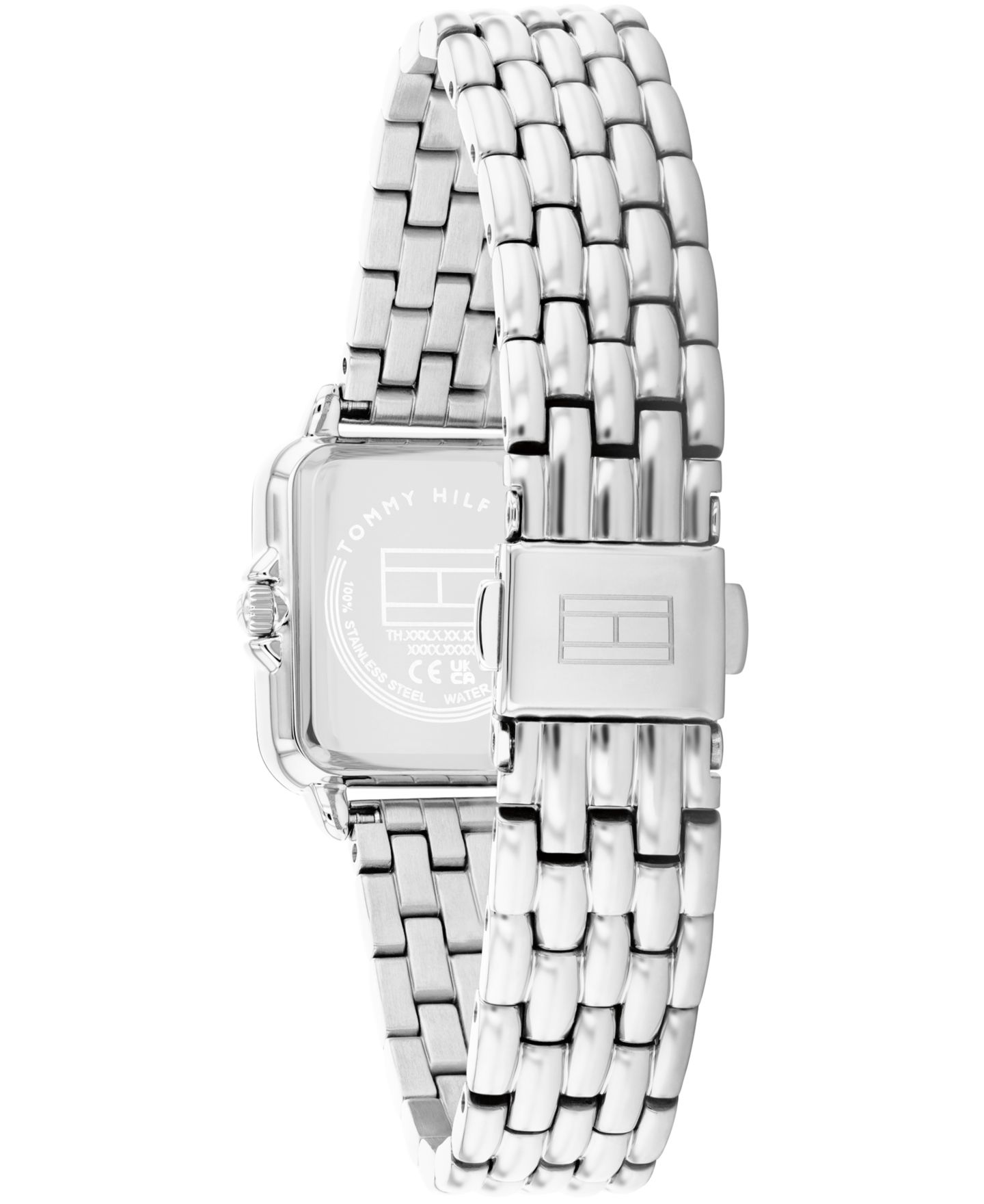 Женские часы Tommy Hilfiger Quartz Silver Tone Stainless Steel Bracelet Watch, 22.5mm — фото 3
