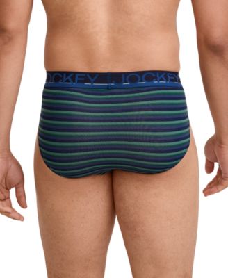 Men's Cotton-Stretch Briefs, 3-Pack