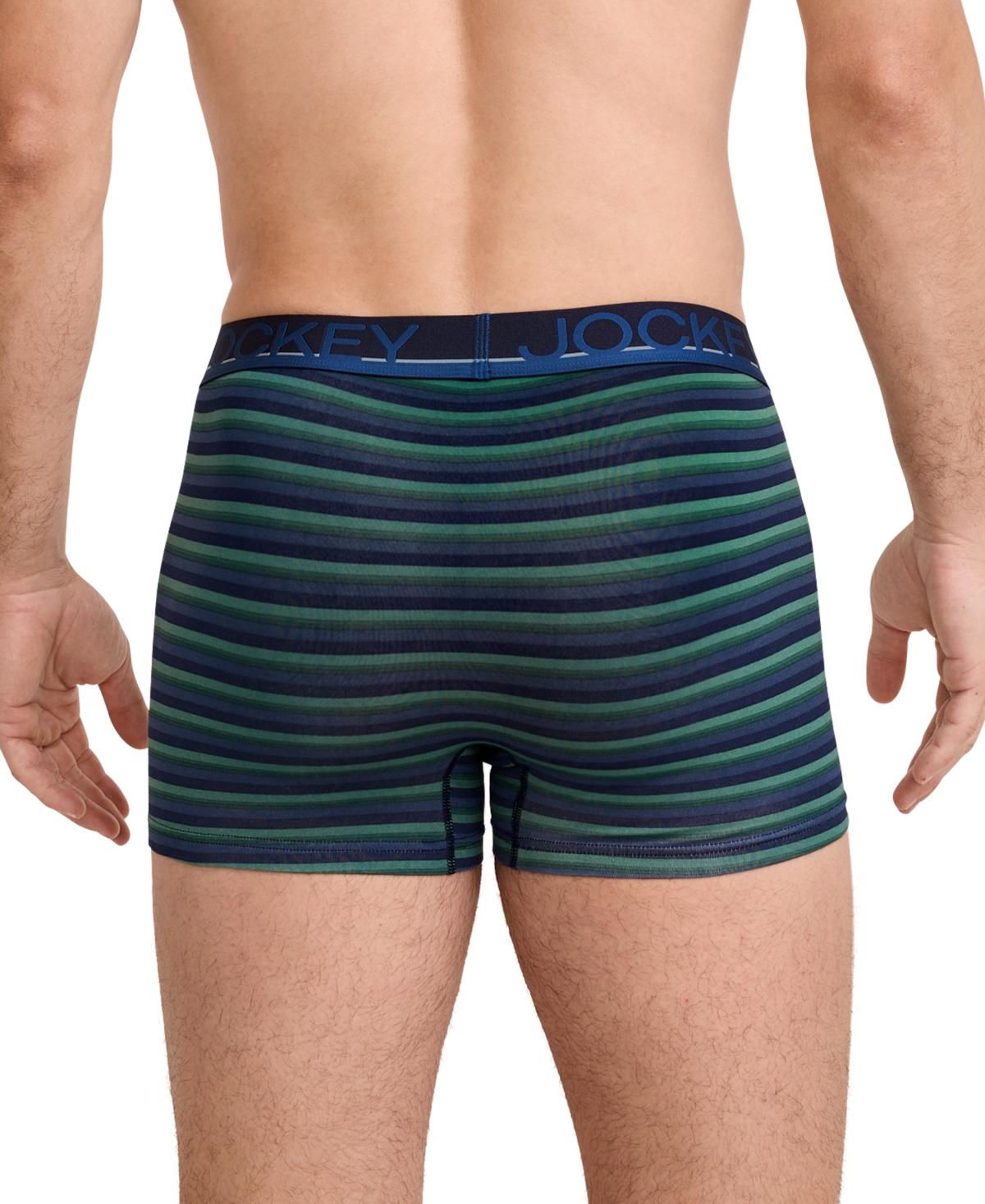 Jockey Men's 3pk. True Style Logo Trunks In Multi