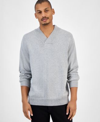 Men's Shawl-Collar Sweater
