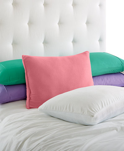 CLOSEOUT! Joy Mangano Memory Cloud Pillow Collection, Light Flexible Memory Foam Clusters, Moisture Wicking Hypoallergenic Material, Ventilated Design with Cooling Effect, Good Housekeeping Seal of Approval