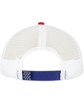 Men's Red/Navy Chicago Fire Americana Adjustable Hat