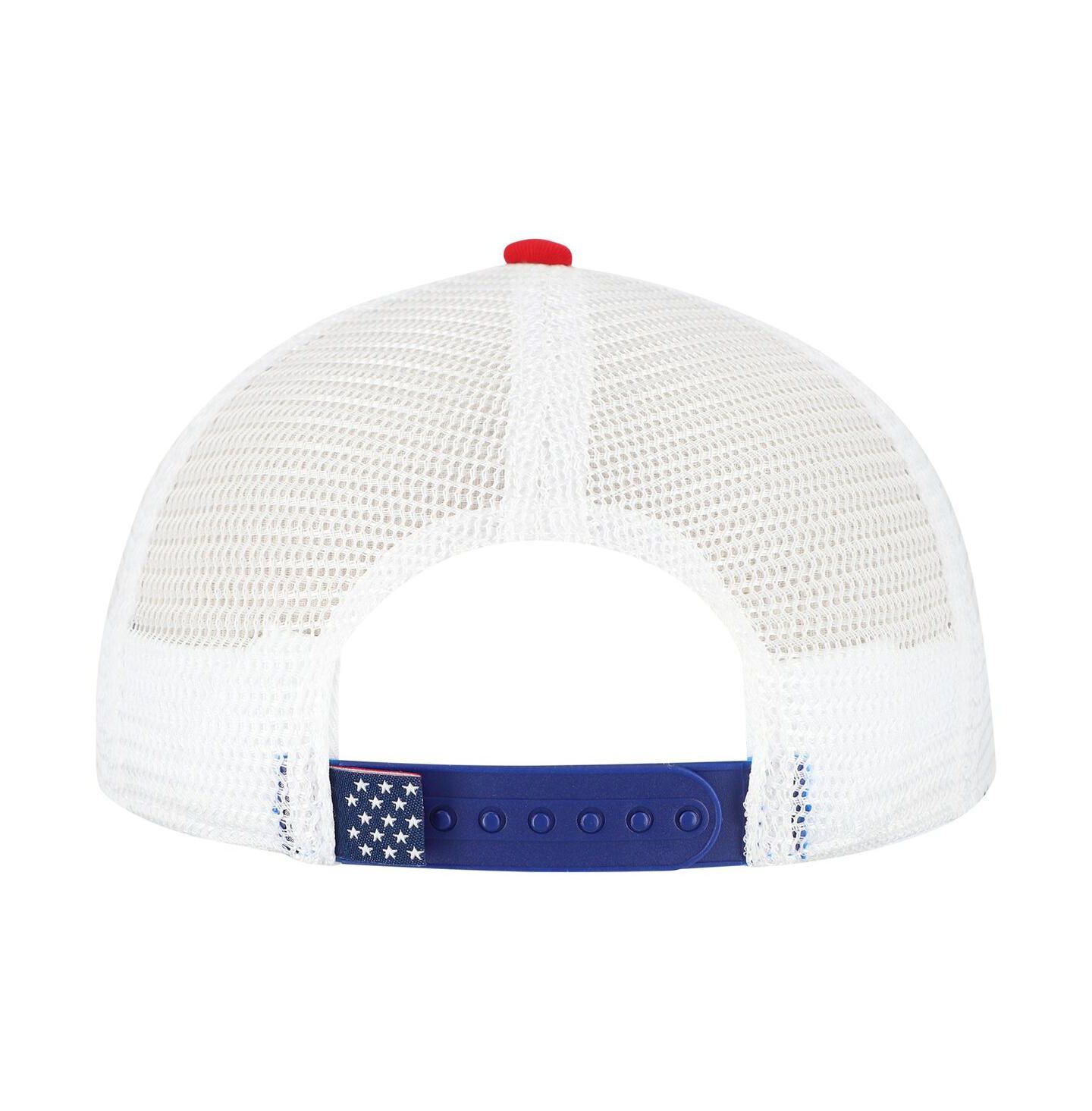 Мужская кепка Fanatics Red/Navy Chicago Fire Americana Adjustable Hat — фото 4