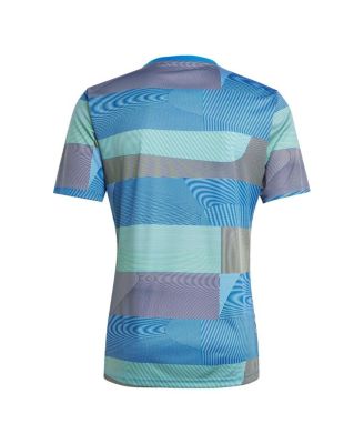 Men's Blue Real Madrid 2025/26 AEROREADY Pre-Match Jersey