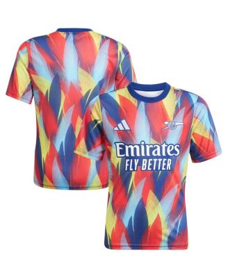 adidas - Big Boys and Girls Blue Arsenal 2025/26 Pre-Match Jersey