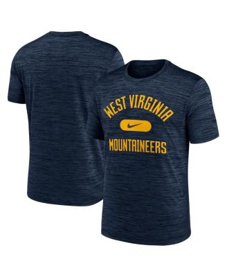 Nike - Men's Navy West Virginia Mountaineers Velocity Mascot Performance T-Shirt